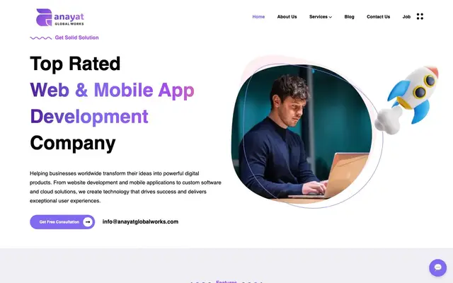 Anayat Global Works Private Limited website