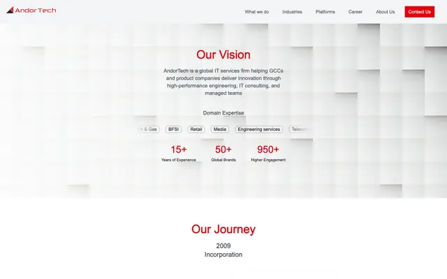 Andor Tech (India) Pvt Ltd website