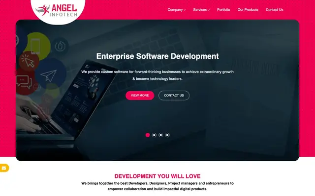 Angel Infotech LLP website