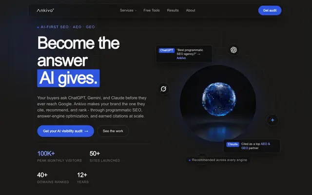 Ankivo website