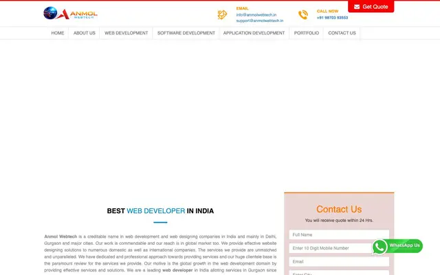 Anmol Webtech | Website Designer in Pune | Website designing company in Pune website