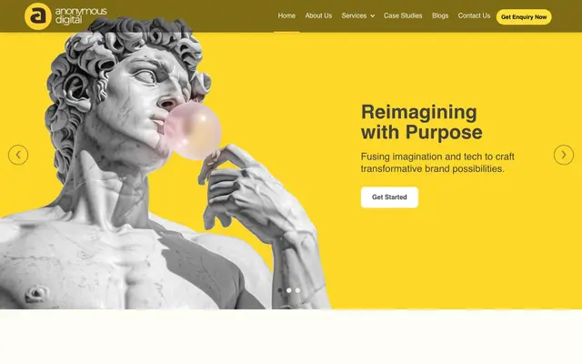 Anonymous Digital website