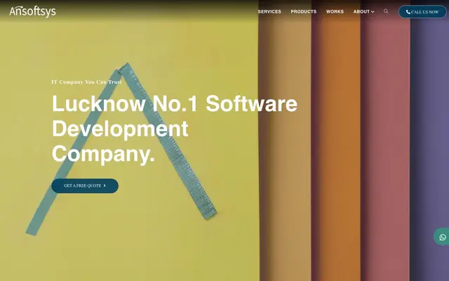 Ansoftsys Services website