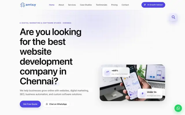 Antsy website
