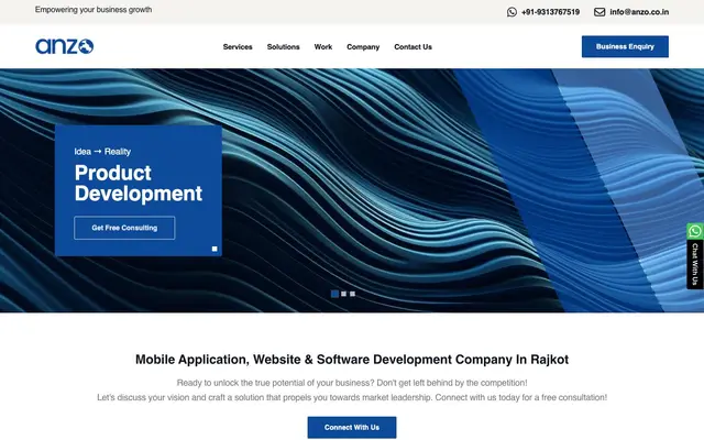 Anzo Technology & Anzo HMS website