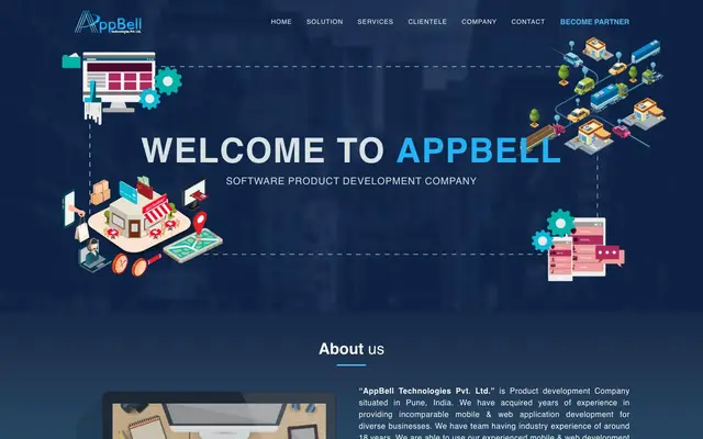 AppBell Technologies Pvt. Ltd. website