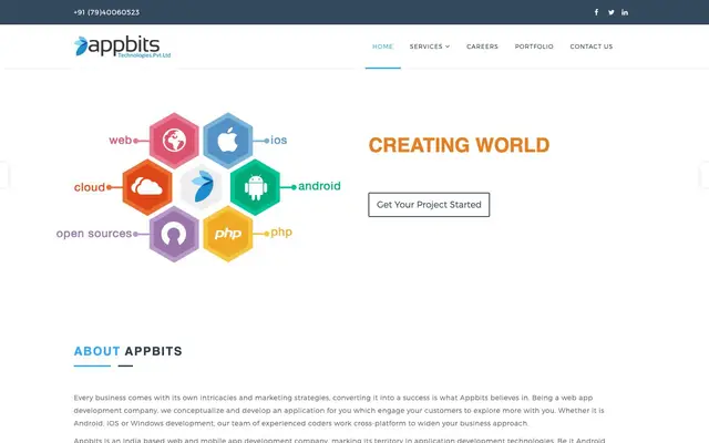 AppBits Technologies Private Limited website