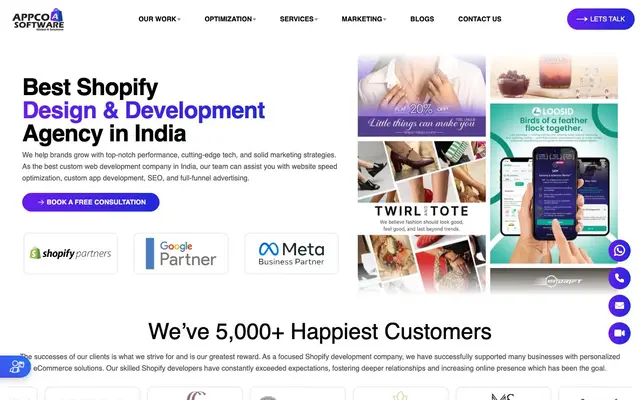 Appco Software website