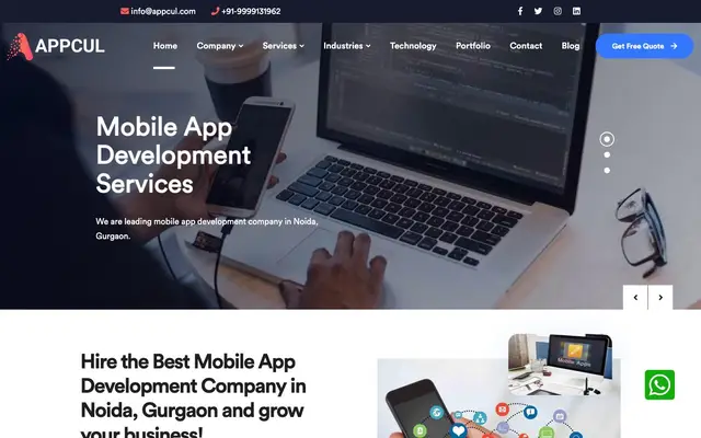 Appcul website