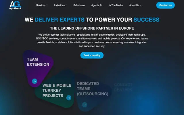 APP GREAT website