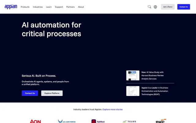 Appian London website