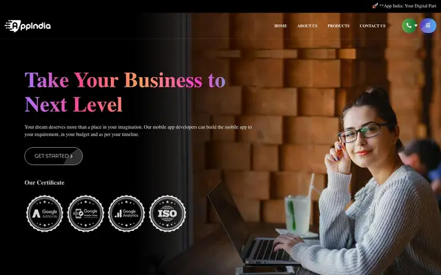App India website