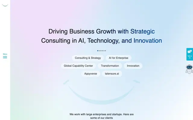 Appiness Interactive - Tech & AI Consulting website