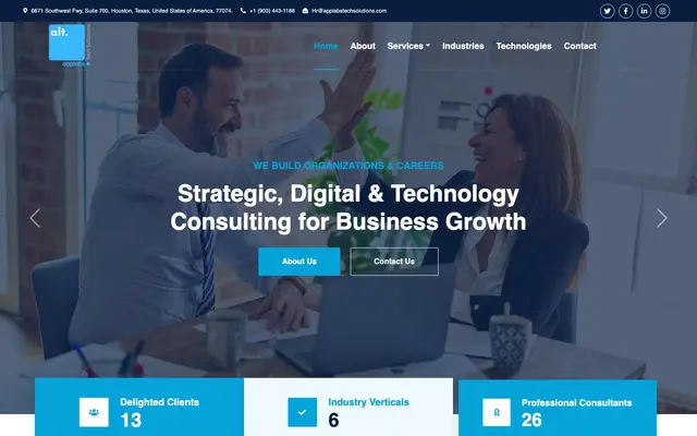 Applabs Tech Solutions - Alt website