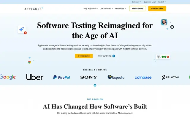 Applause GmbH website