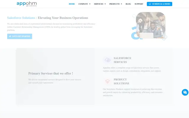 Appohm Technologies Pvt. Ltd. website