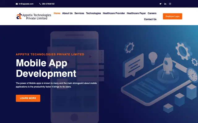 Appstix Technologies Private Limited website