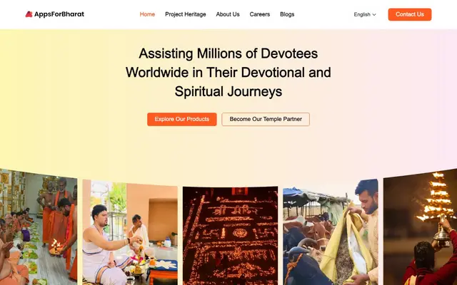 AppsForBharat.com website