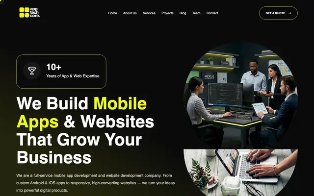 AppTechCore website