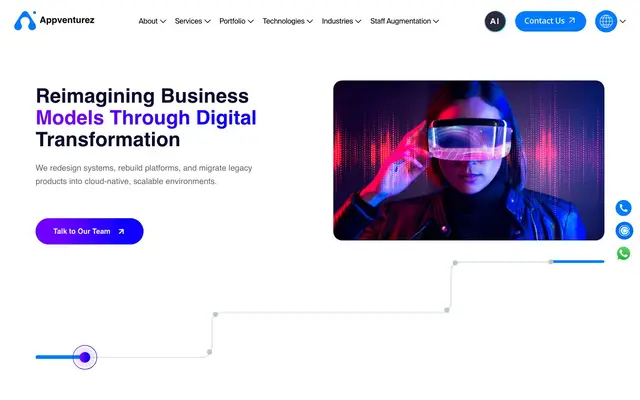Appventurez website