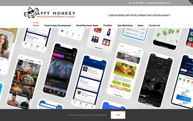Appy Monkey - App Developers website