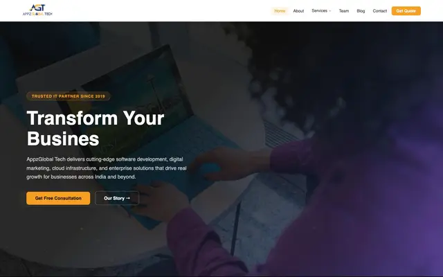 Appz Global Tech Pvt.Ltd website