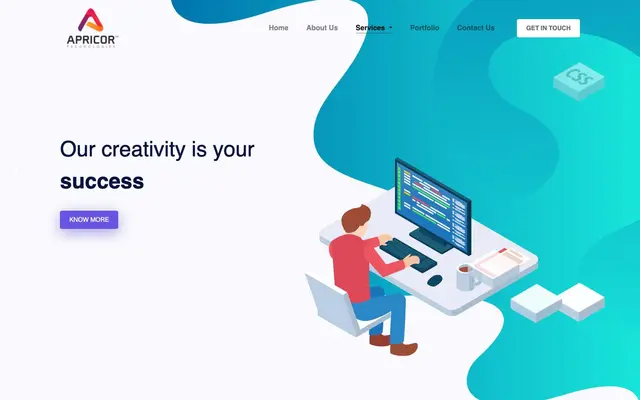 Apricor Technologies Private Limited website