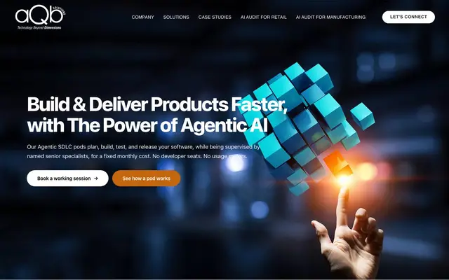 aQb Solutions Private Limited website