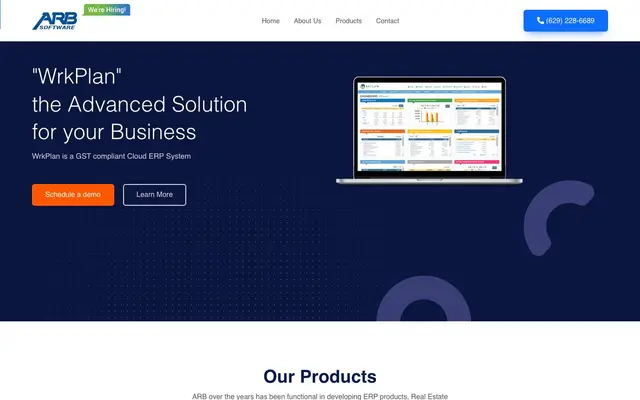 ARB Software India Pvt Limited website