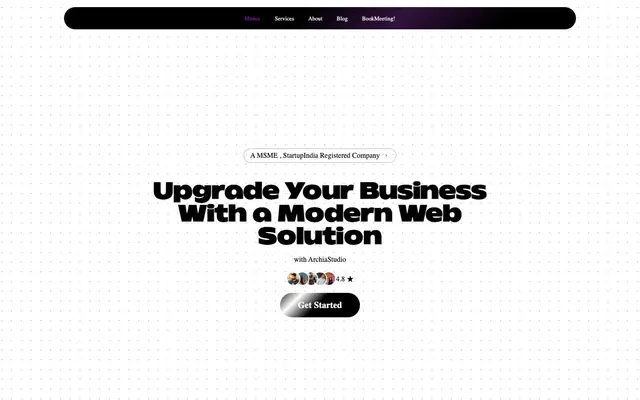 ArchiaStudio website
