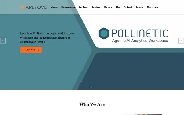Aretove Technologies website