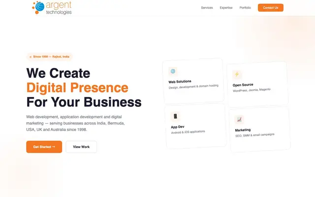 Argent Technologies - Web Design Web Development PHP Development Website Design. website