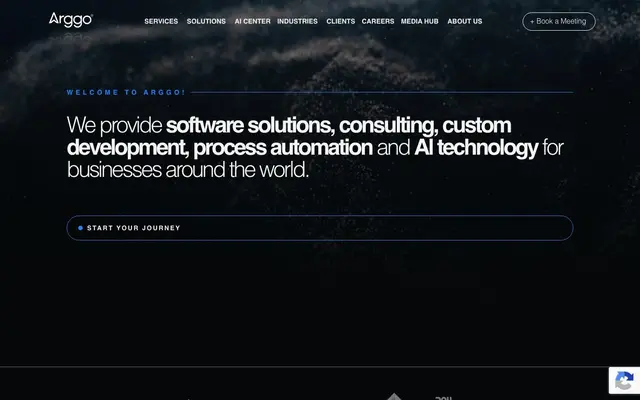 Arggo Consulting website