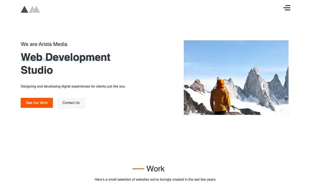 Arista Media website