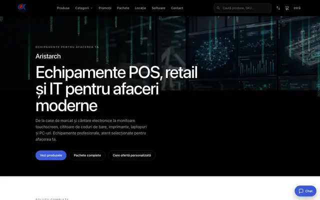 Aristarch Software SRL website