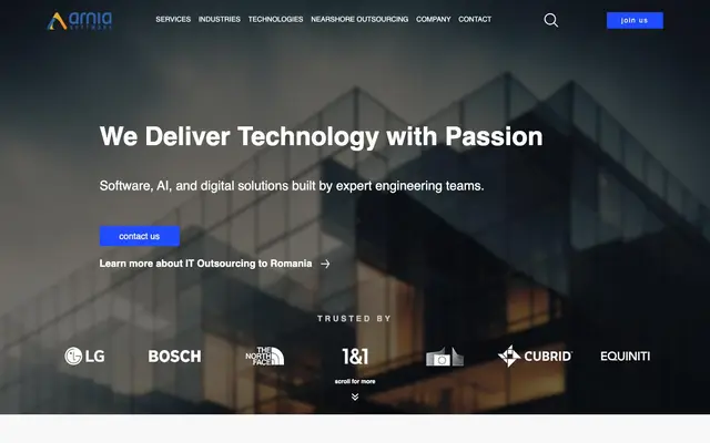 Arnia Software website