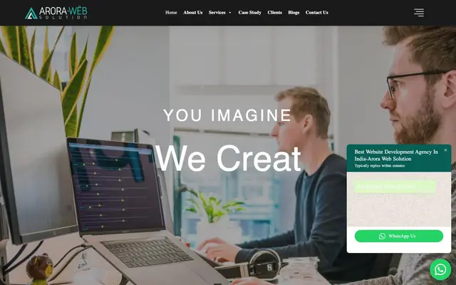 ARORA WEB SOLUTION website