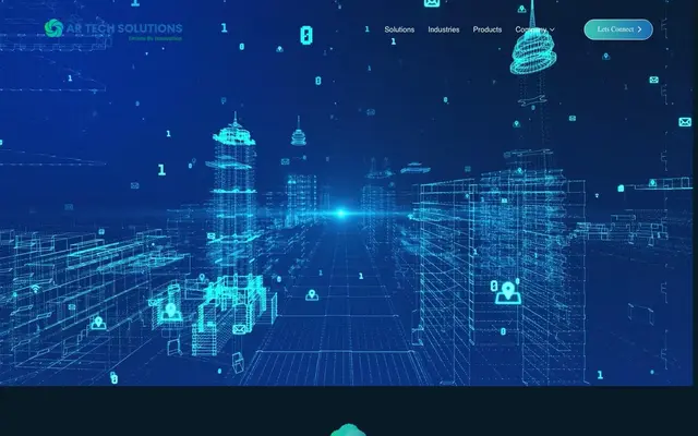 AR Tech Solutions website