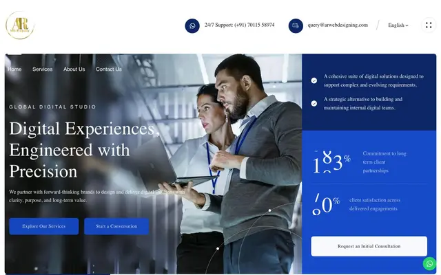 AR Web Designing! | Website Designing Agency in Delhi website
