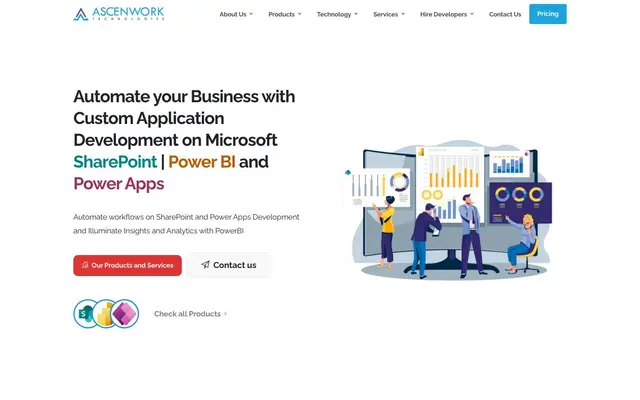 AscenWork Technologies Private Limited website