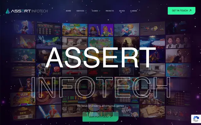 Assert Infotech website