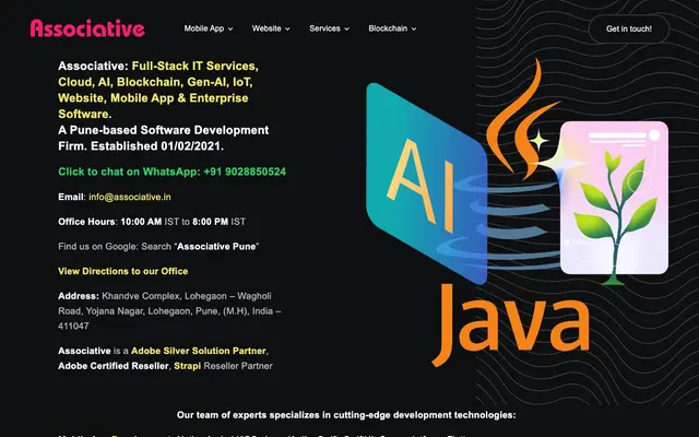 Associative website