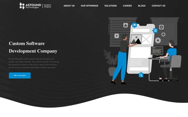 Astound Technologies website