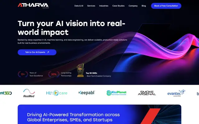 Atharva System website