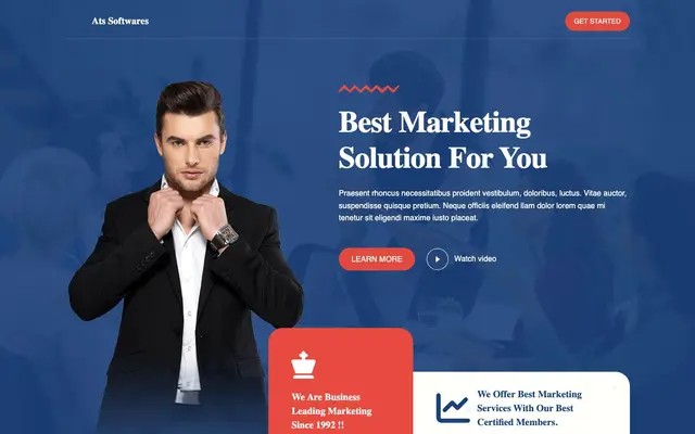 Ats Softwares IT Web Solutions website