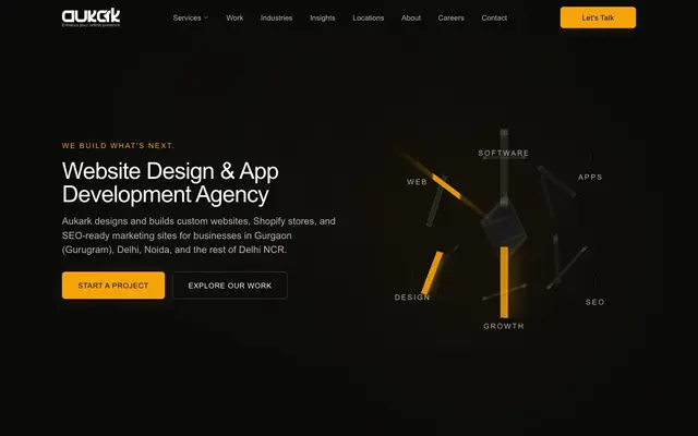 Aukark website