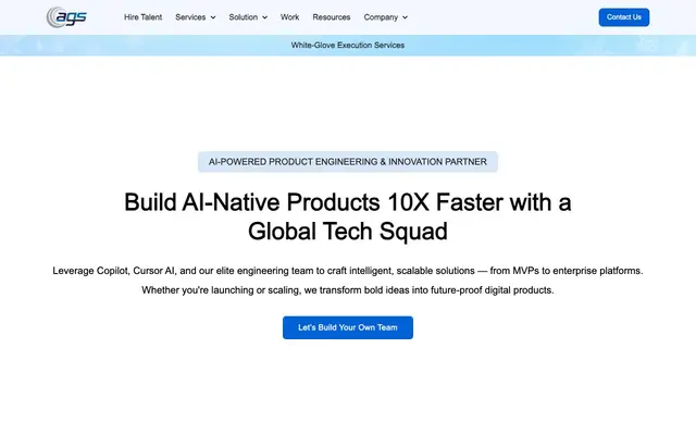Auxano Global Services website