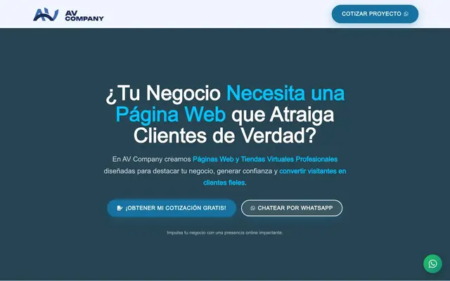 AV Company website