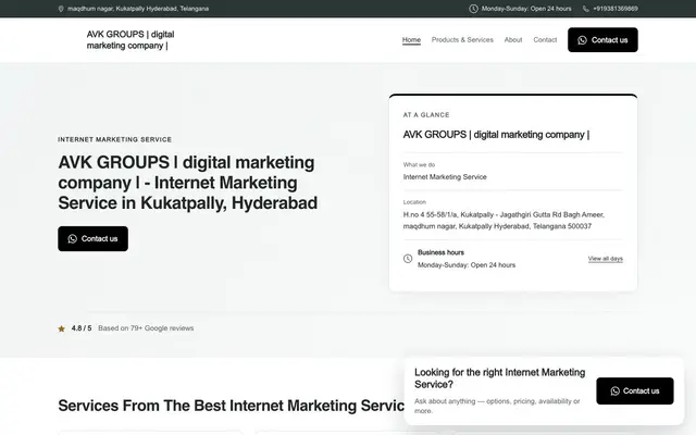 AVK GROUPS website