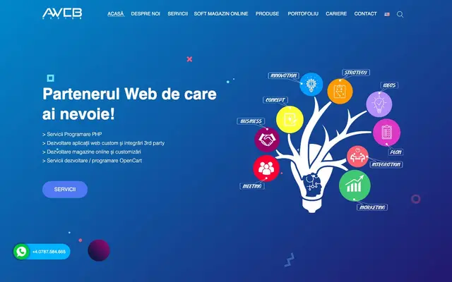 AWeb Design website